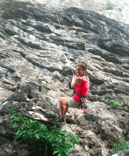 rock climbing krabi