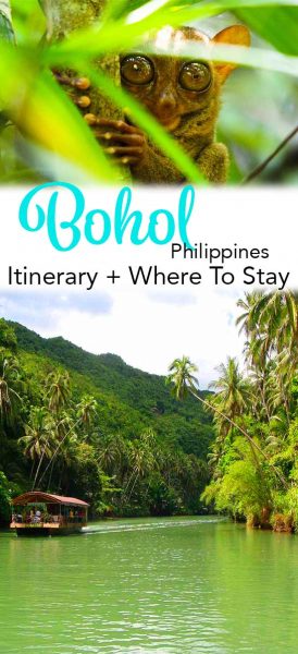 What to do on a bohol itinerary