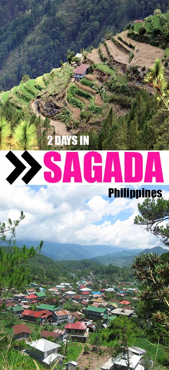 Sagada itinerary pin