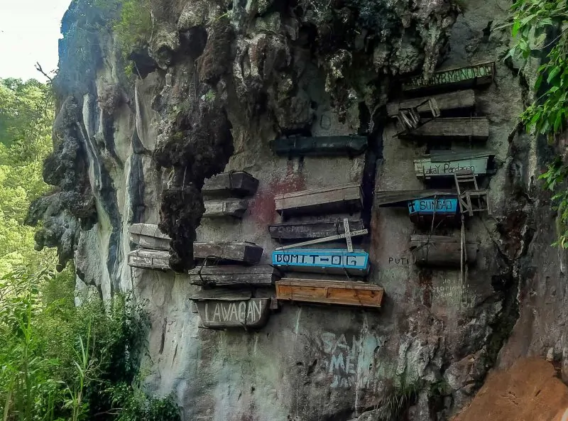 Hanging coffins of Sagada, Philippines