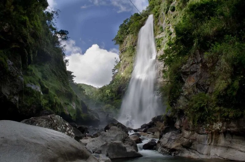 Bomod-ok Falls in Sagada Philippines