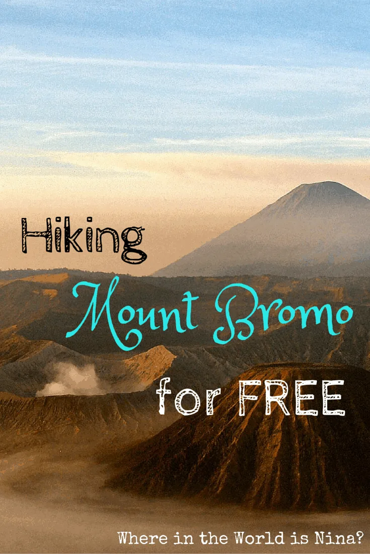 Mount Bromo for free