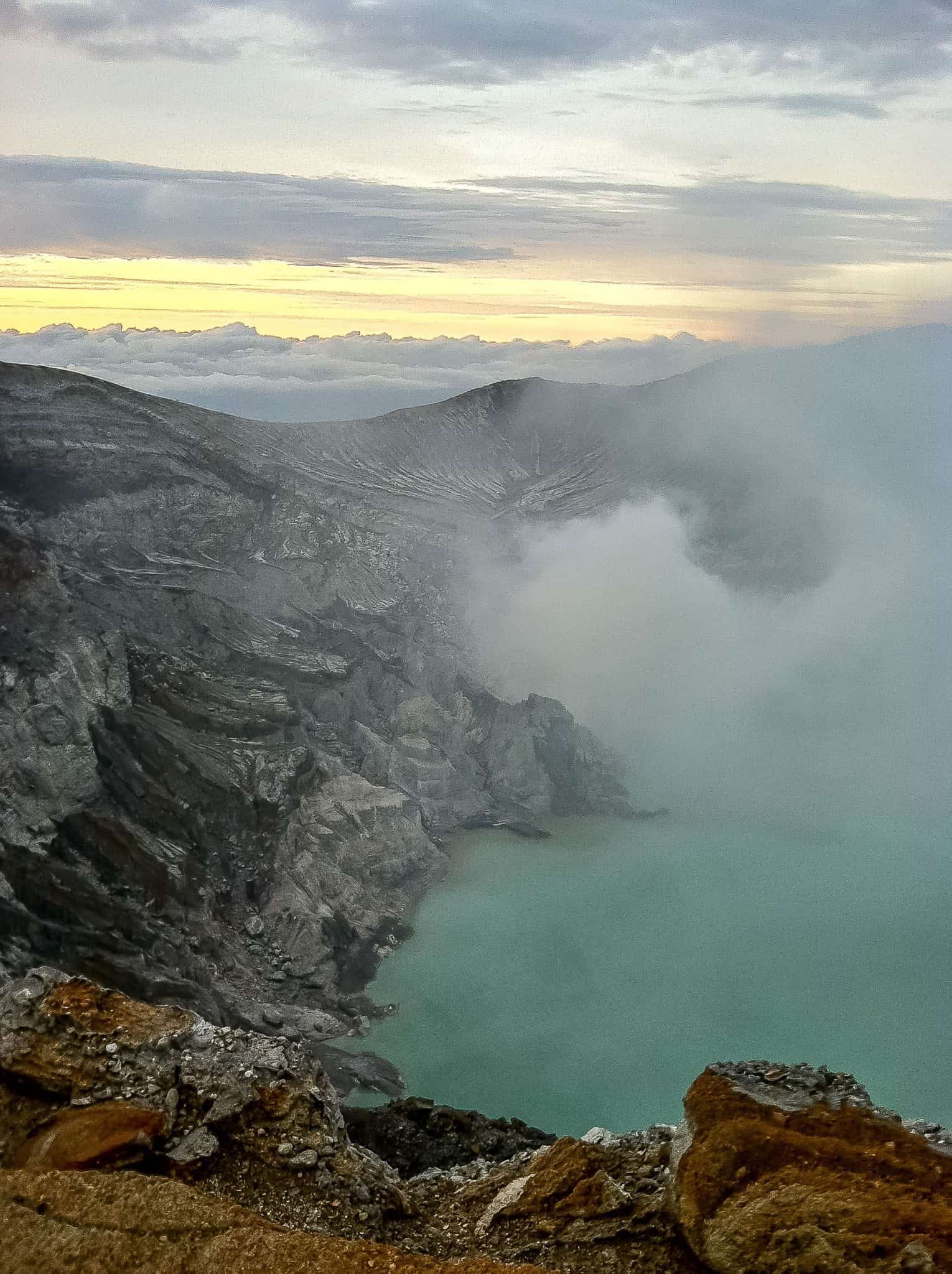 Going on kawah ijen tour is one of my favourite thing to do