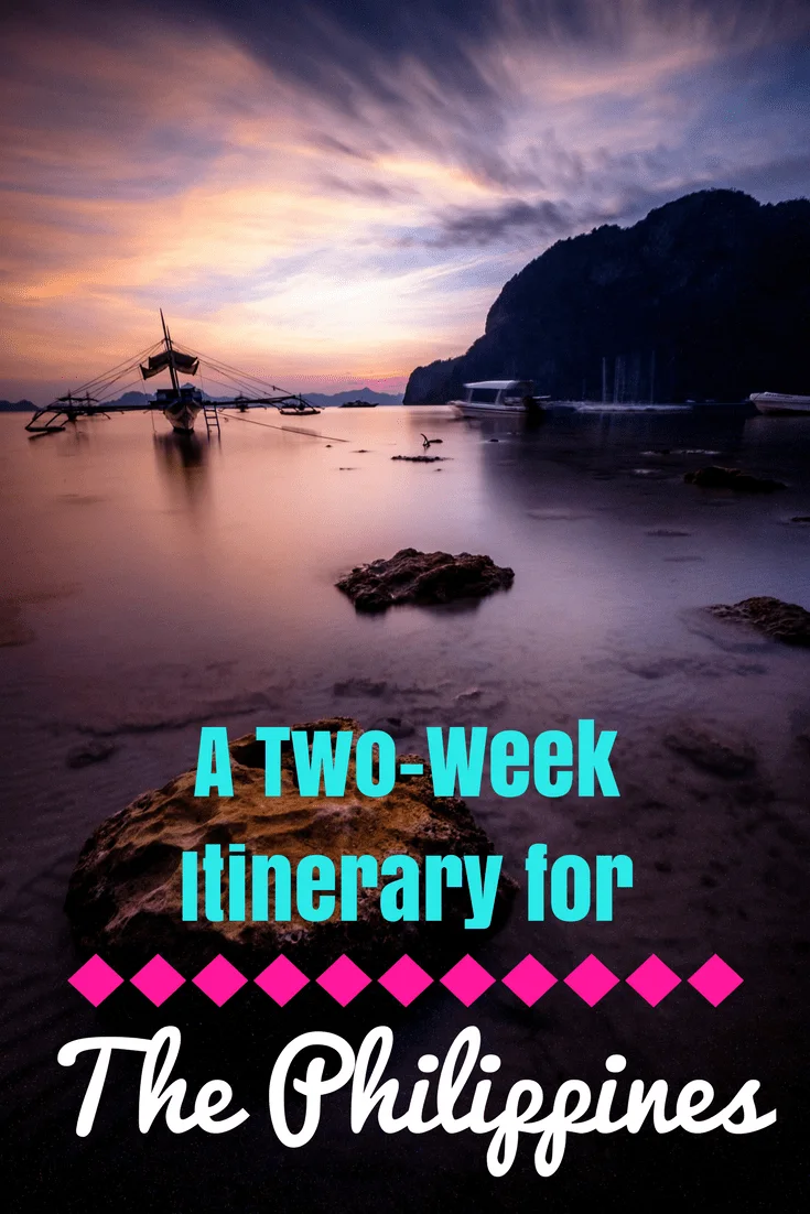 A Two-Week itinerary for the philippines ,philippines itinerary travel to sagada and palwan itinerary
