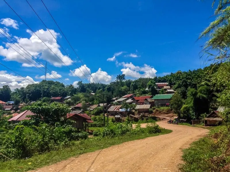 The best way to see luang namtha is to motorbike
