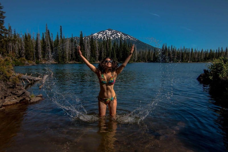 The Cascade lakes are and epic stop over around bend, oregon
