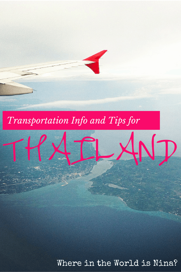 Transportation Info and Tips for Thailand