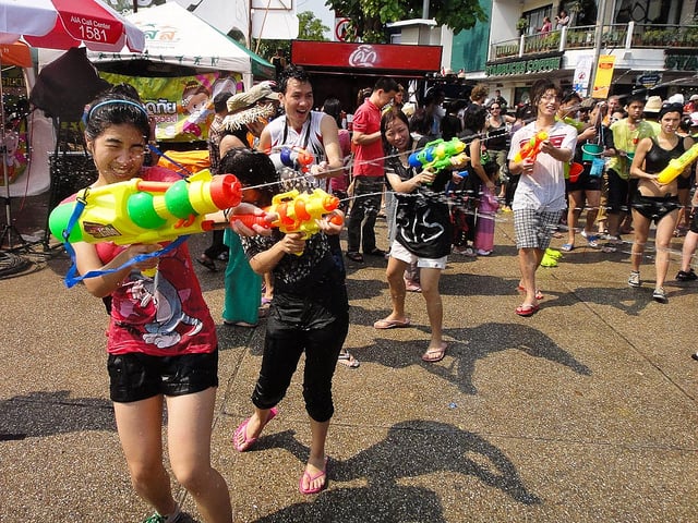 Thailand’s New Year, Songkran, Is the World’s Largest Water Fight