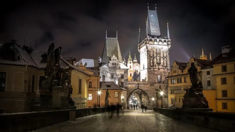 Beautiful candid shot of the Prague, Czech Republic.