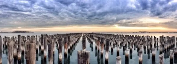 Princes Pier is a free thing to do in Melbourne.
