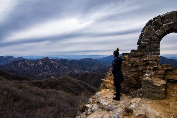 Jiankou Great Wall of China is regarded as the most picturesque section