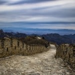 Jiankou Great Wall of China is one of the most dangerous section