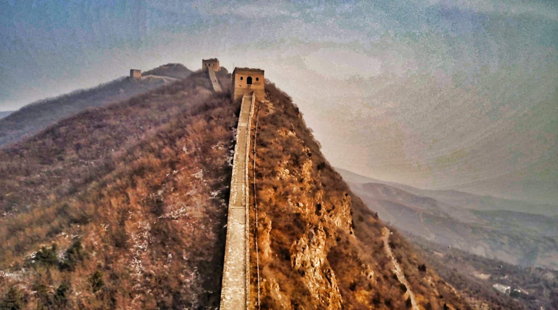 Simatai Great Wall is the most spectacular section of the China