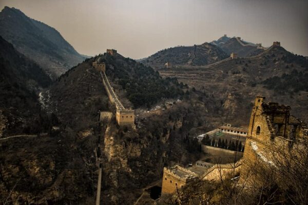 Pictorial view of the great wall of China