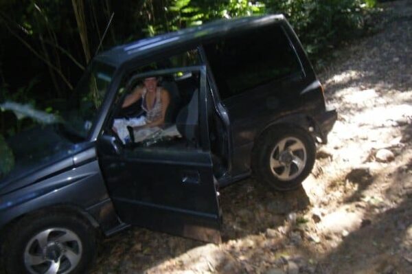 dominica things duh literal didn trail having same think rock down way