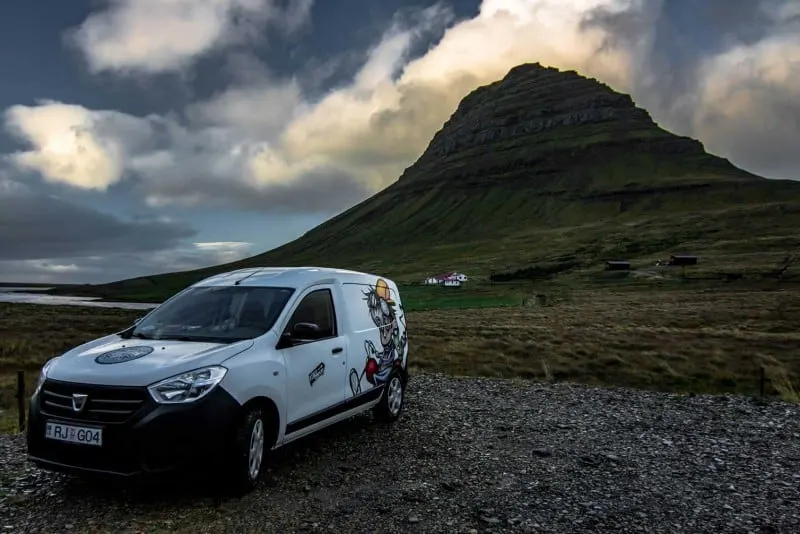 cheapest campervan in iceland