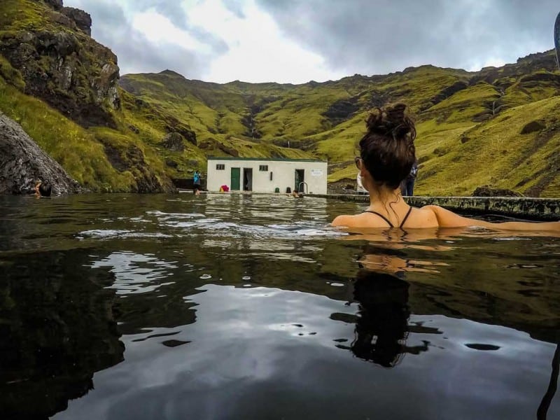 swimming pool on my iceland itinerary