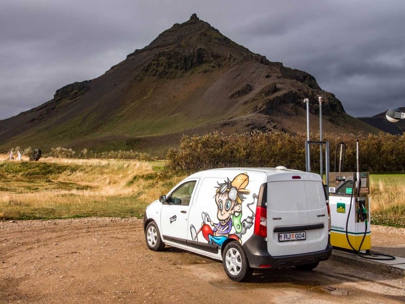 kuku campers best campervan in Iceland