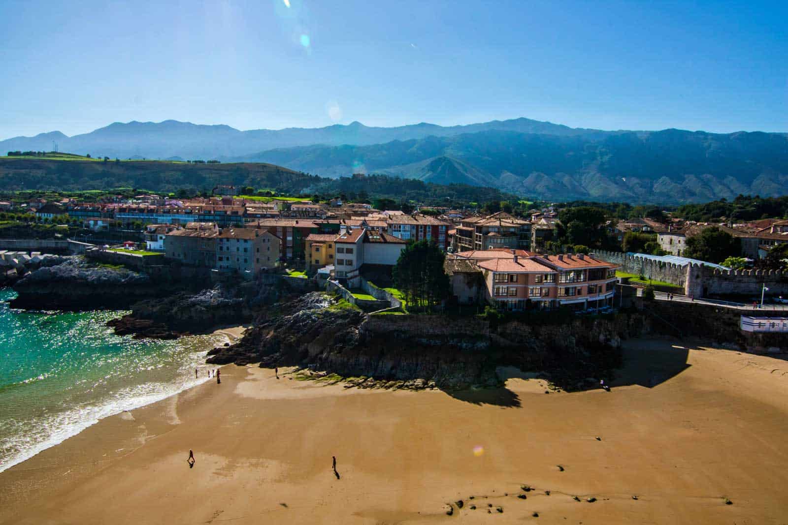 llanes asturias beach town. things to do in asturias