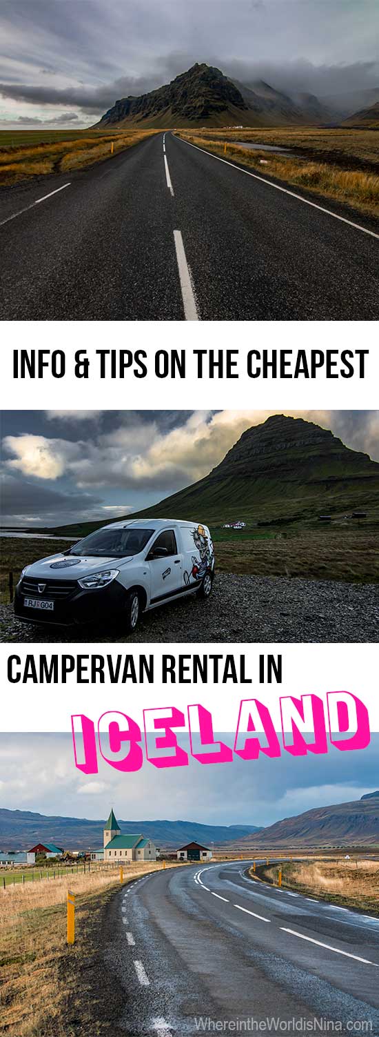 Cheapest Campervan in Iceland and iceland Campsites