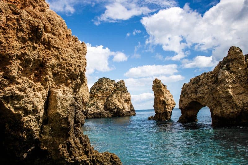 Lots of beautiful rocks during your 7 days in the Algarve