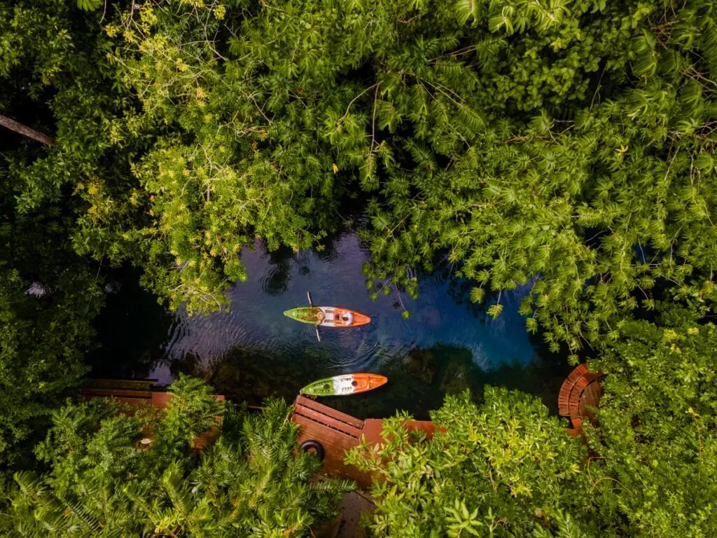 Kayaking is one of the best things to do in Krabi.