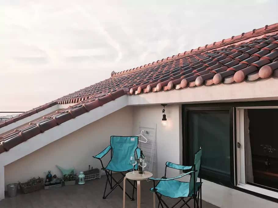 Terrace Loft is an amazing place to stay in Jeju via AirBNB
