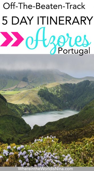 What to do in the Azores.