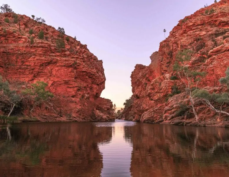 Ellery Creek Big Hole at Uluru is a beautiful area to capture the pics.