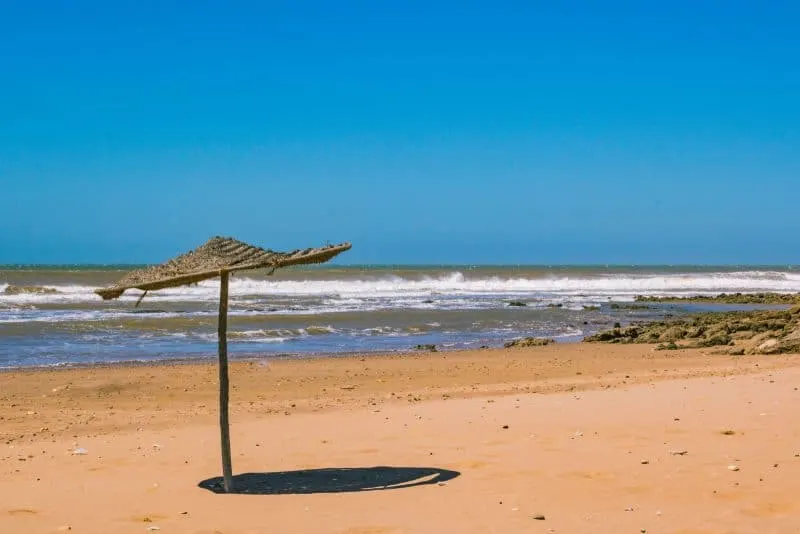 For one of the best beaches in Morocco for peace and quiet, Sidi Kaouki is the spot.