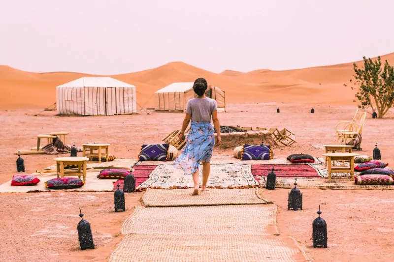 Use this camp if you want to go on a Morocco desert tour.