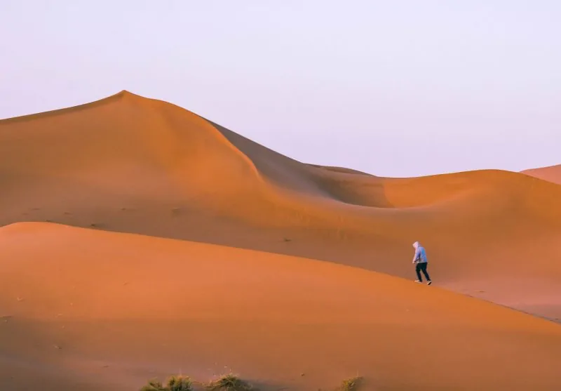 When visiting Mhamid, you need to take a Sahara Desert Morocco tour.