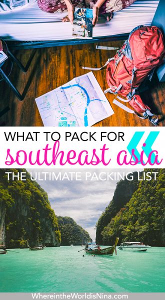 Backpacking Southeast Asia Packing List: Literally Everything You Need!