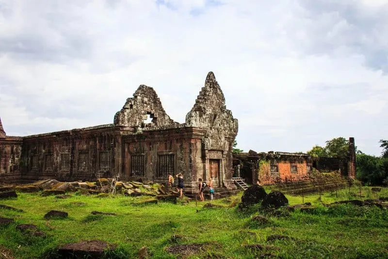 Old Temple in Wat Phou, Bolaven