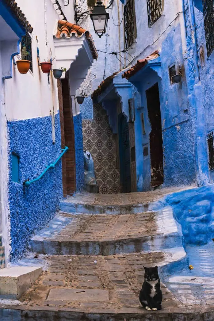 Backpacking Morocco around Chefchaouen.