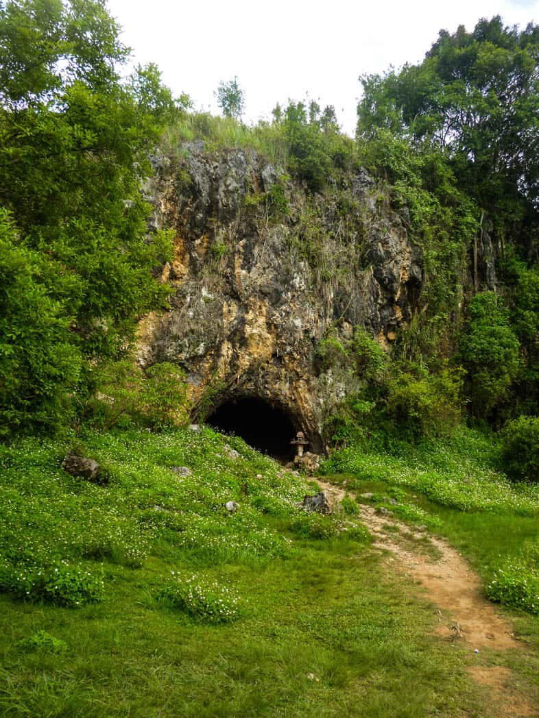 Visiting the Plain of Jars in Phonsavan, Laos