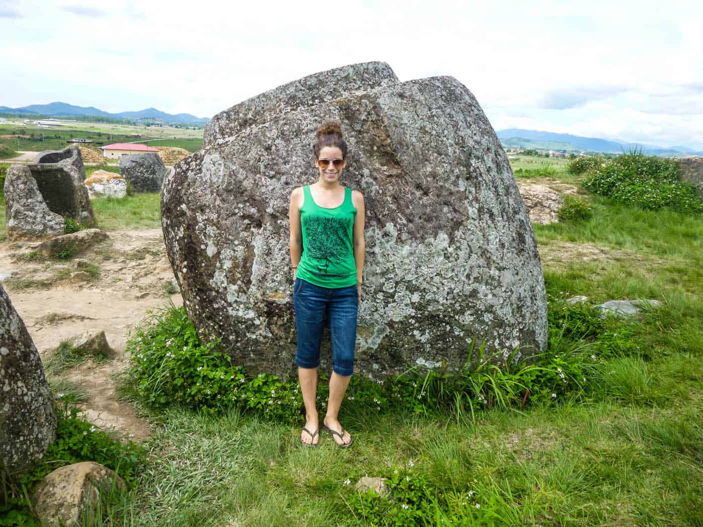 Visiting the Plain of Jars in Phonsavan, Laos