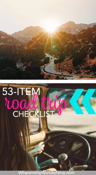 Your Quintessential Road Trip Packing List: 53 Must Haves!