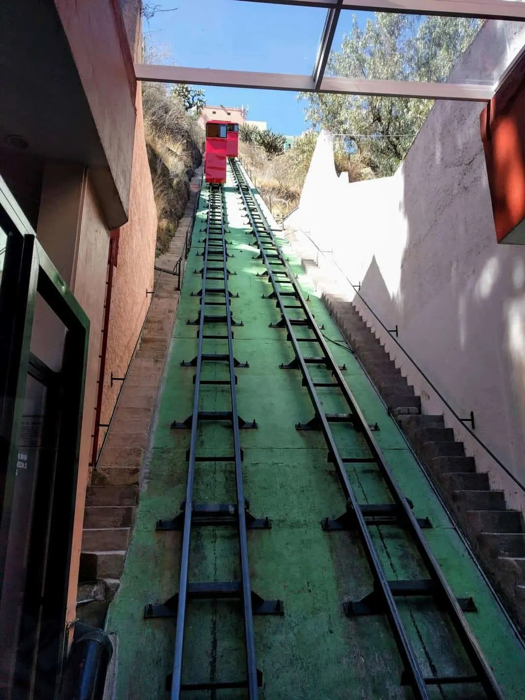 Guanajuato Funicular to Pipila monument