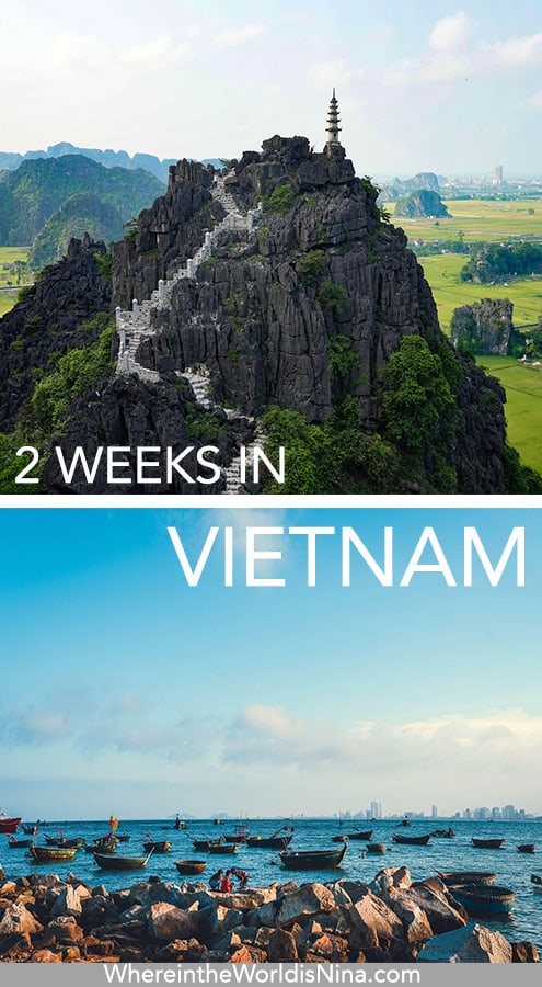 A Two Week Vietnam Itinerary: Beautiful Bays to Epic Mountain Tops