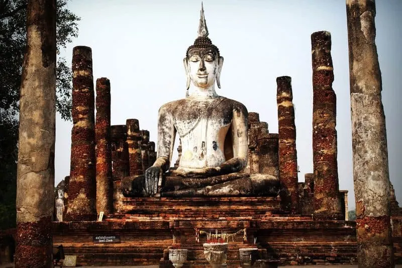 temple in Sukhothai Thailand