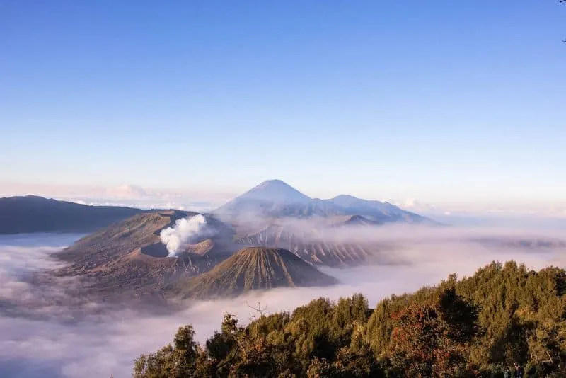 Indonesia is well-visited because it's one of the cheapest countries in the world.