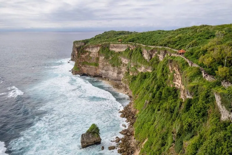 Bali Indonesia cliffs