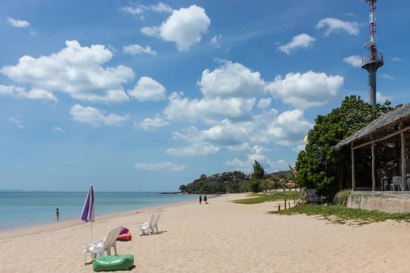 Klong nin beach on koh lanta krabi thailand