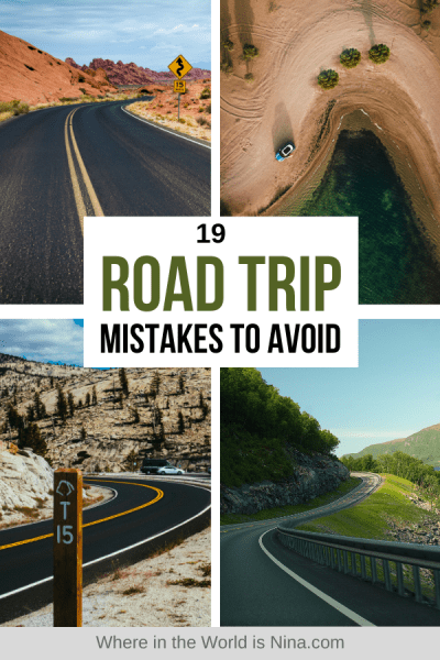 Road Trip Tips: 19 Mistakes to Avoid When on A Road Trip