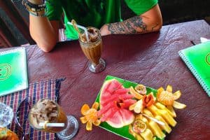 bukit lawang rainforest cafe fruit plate