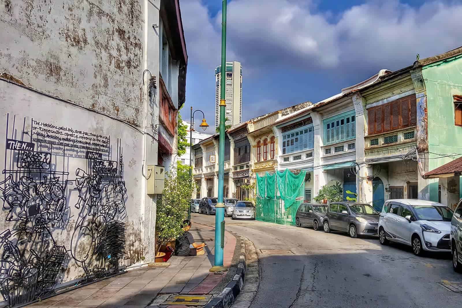 Penang street view.
