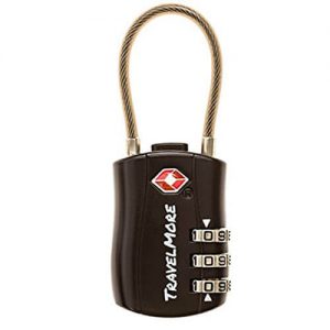 tsa approved combination lock - travel accessory
