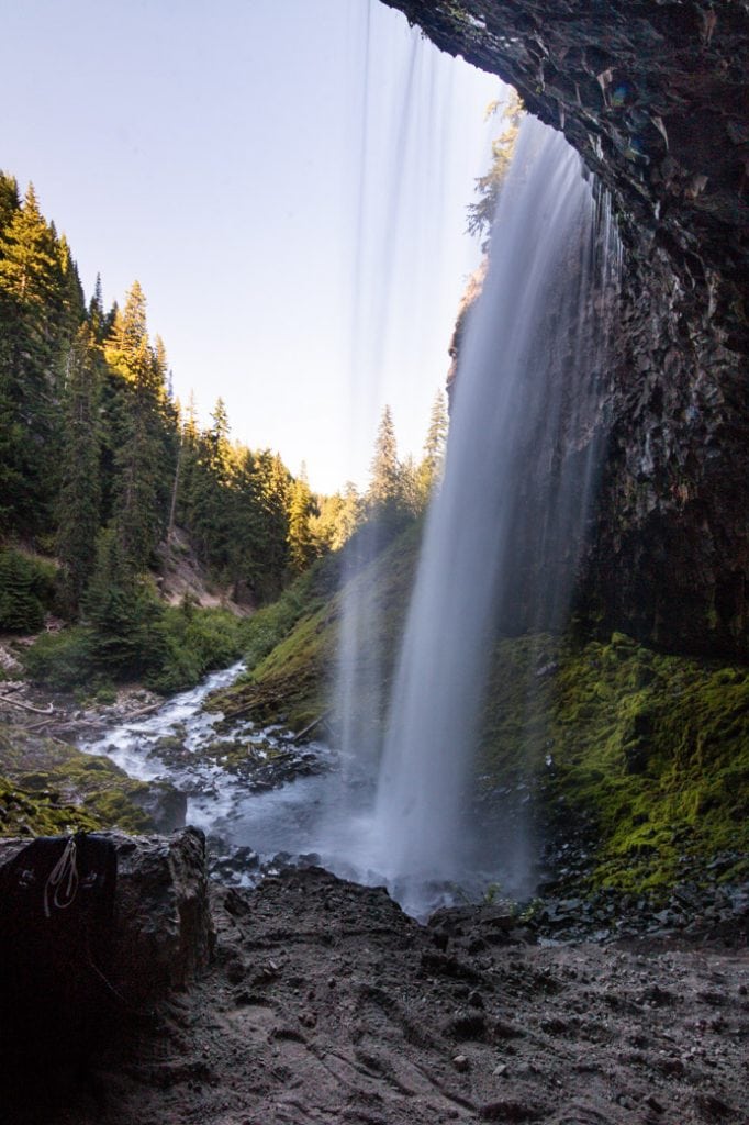 Tamanawas Falls is a fun waterfall hike on the West Coast.