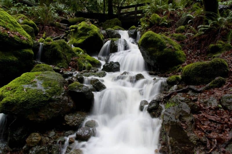 Cataract falls in Marin county